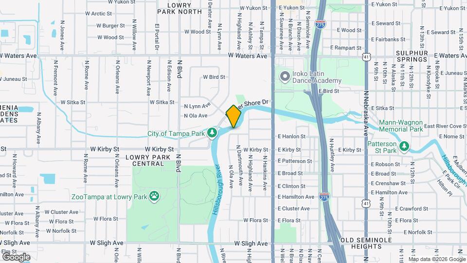 317 W Hanlon St Map and Location Details