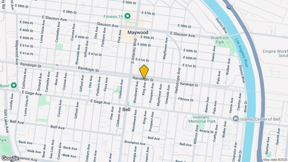 6201-6209A King Ave Mapa y Detalles de la Ubicación