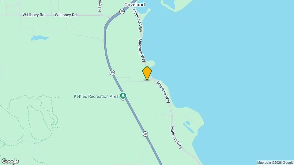 2172 Madrona Way Map and Location Details