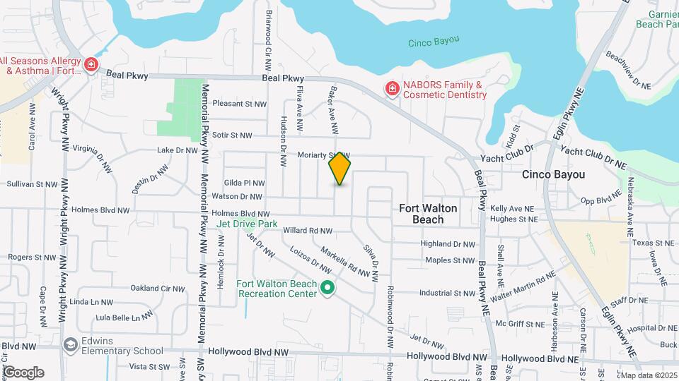 111 Baker Ave NW Map and Location Details