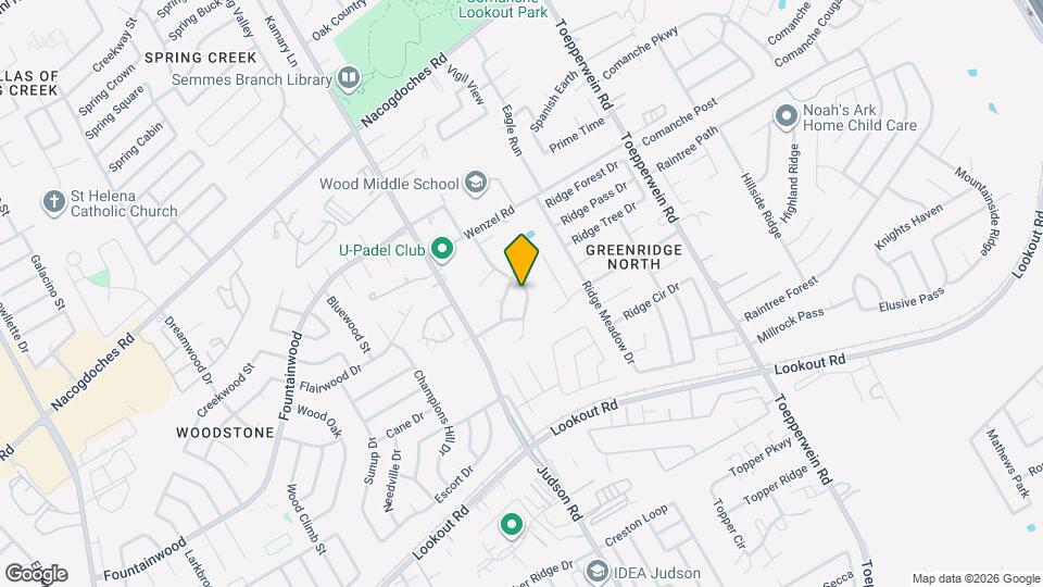 14445 Woods Hole Dr Map and Location Details