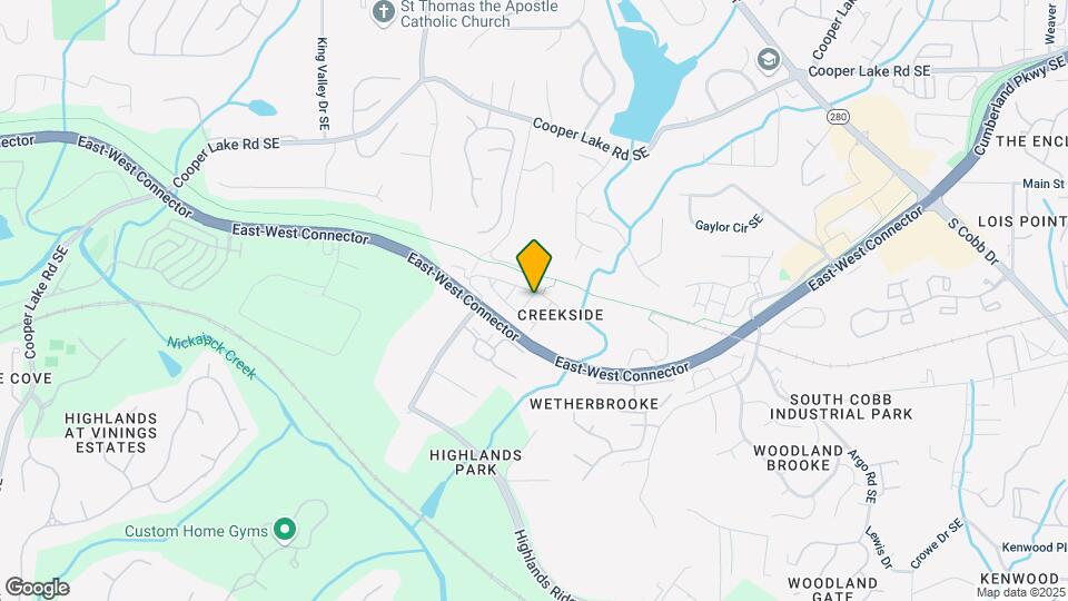 303 Creekbank Way SE Map and Location Details