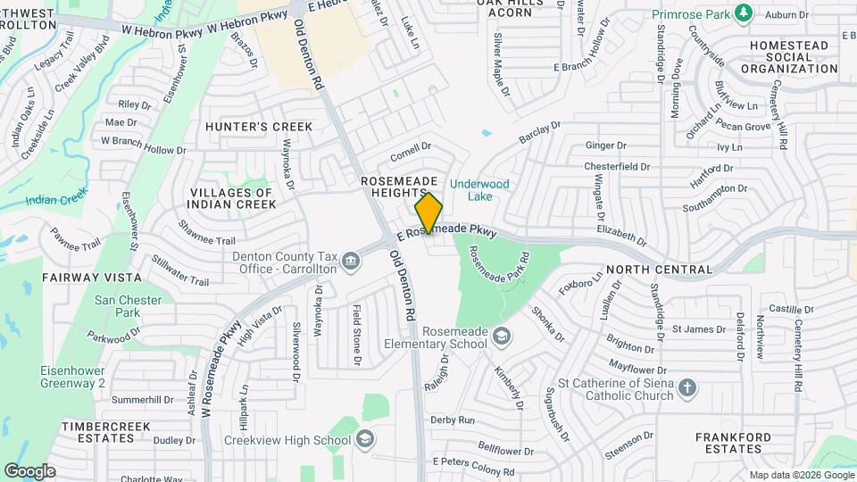 3632 Harebell Dr Map and Location Details