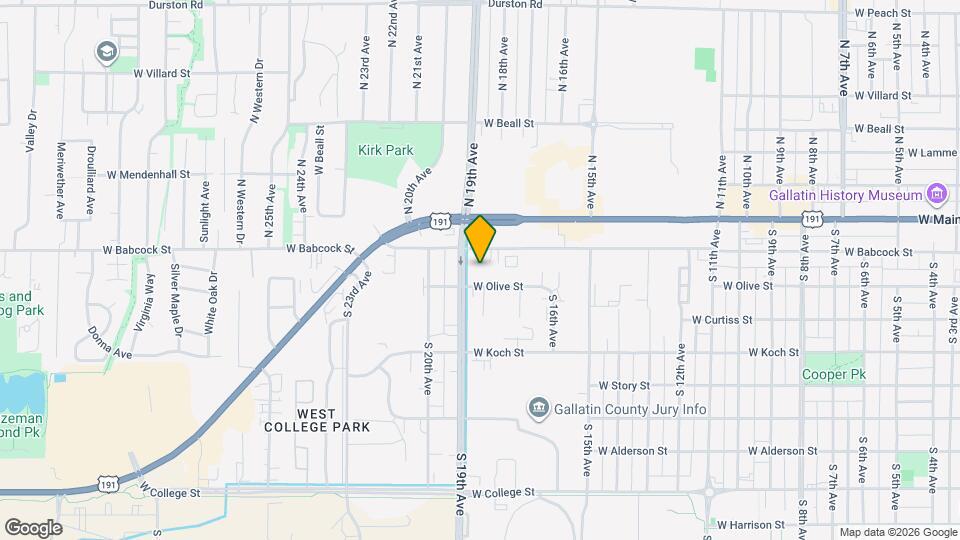 Cottonwoods Map and Location Details