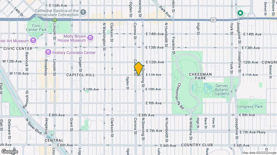 Corona Court Apartments Map and Location Details