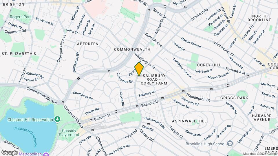 85 Corey Rd, Unit 3 Map and Location Details