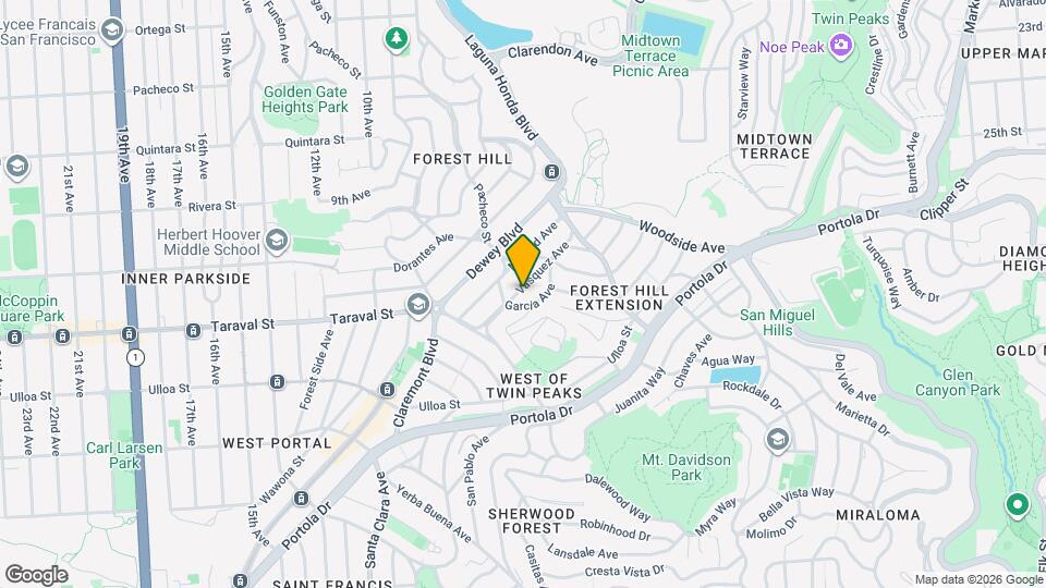 175 Vasquez Ave Map and Location Details