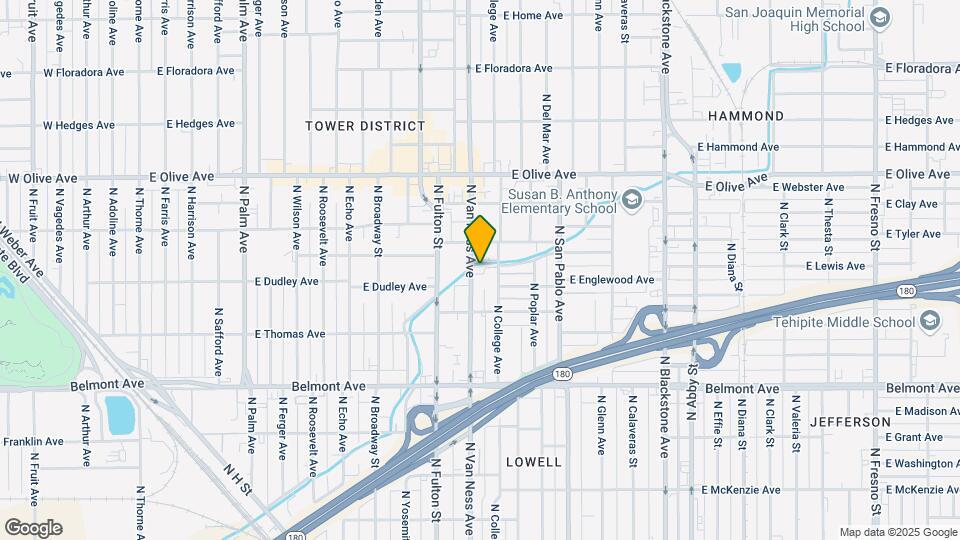 920 N Van Ness Ave Map and Location Details