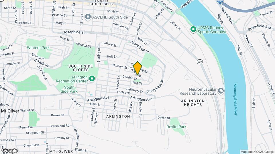 2823 Cobden St Map and Location Details