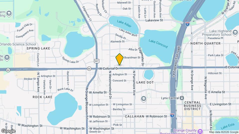 704 Cordova Dr Mapa y Detalles de la Ubicación