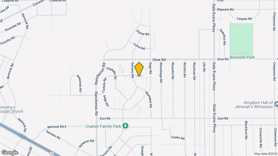 20407 Sago Ln Map and Location Details