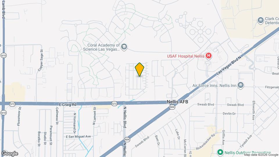 4563 Townwall St Map and Location Details