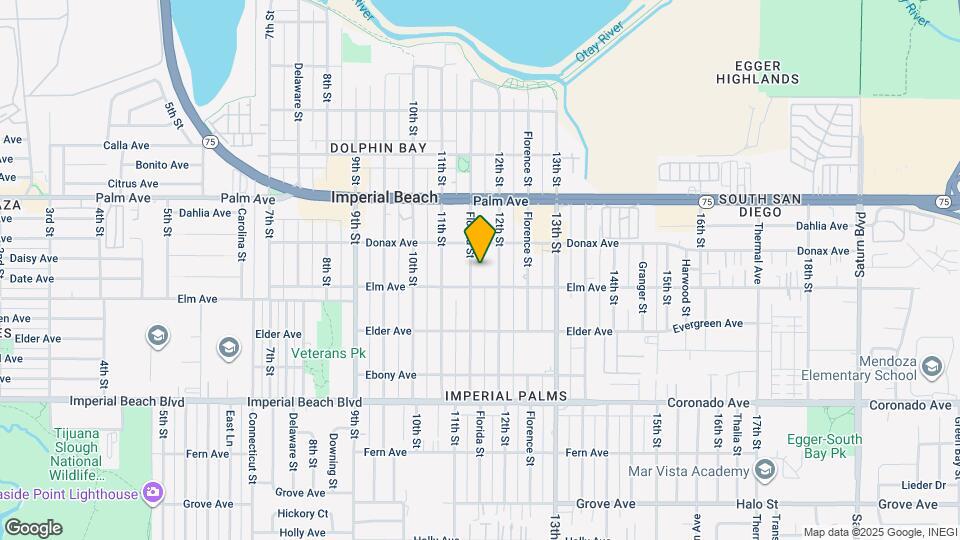 859 Florida St Map and Location Details