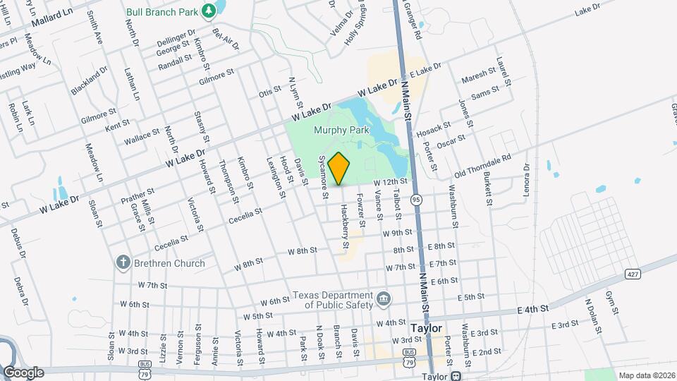 503 W 12th St Map and Location Details