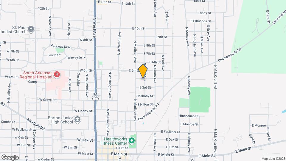 922 North Euclid El Dorado, AR Rentals