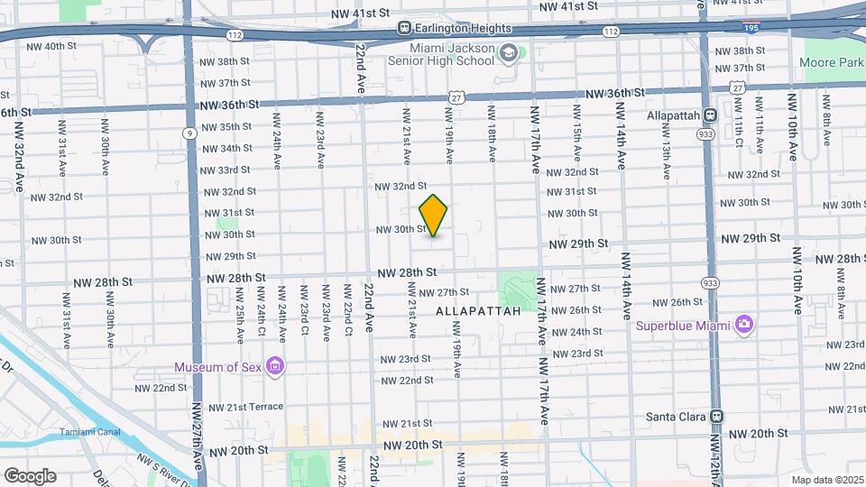 1945 NW 29th St Map and Location Details