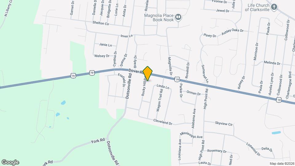 609 Rocky Hill Rd Map and Location Details