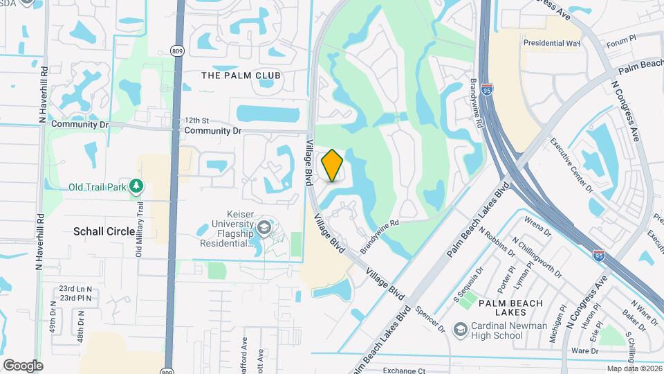 6202 Glenmoor Dr Map and Location Details