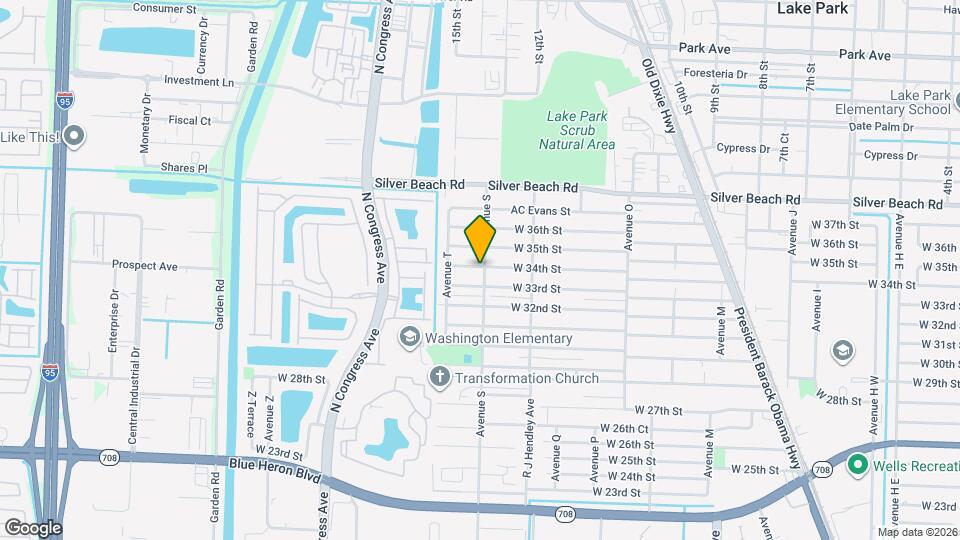 3391 Avenue S Map and Location Details