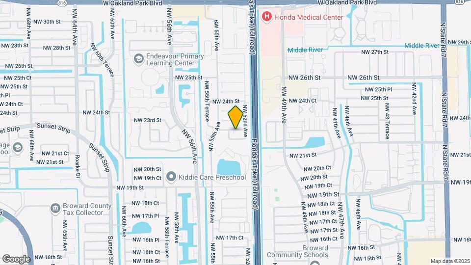 5300 NW 22nd St Map and Location Details