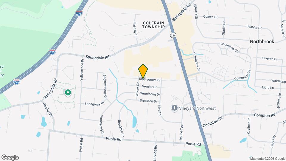 3683 Ripplegrove Dr Mapa y Detalles de la Ubicación