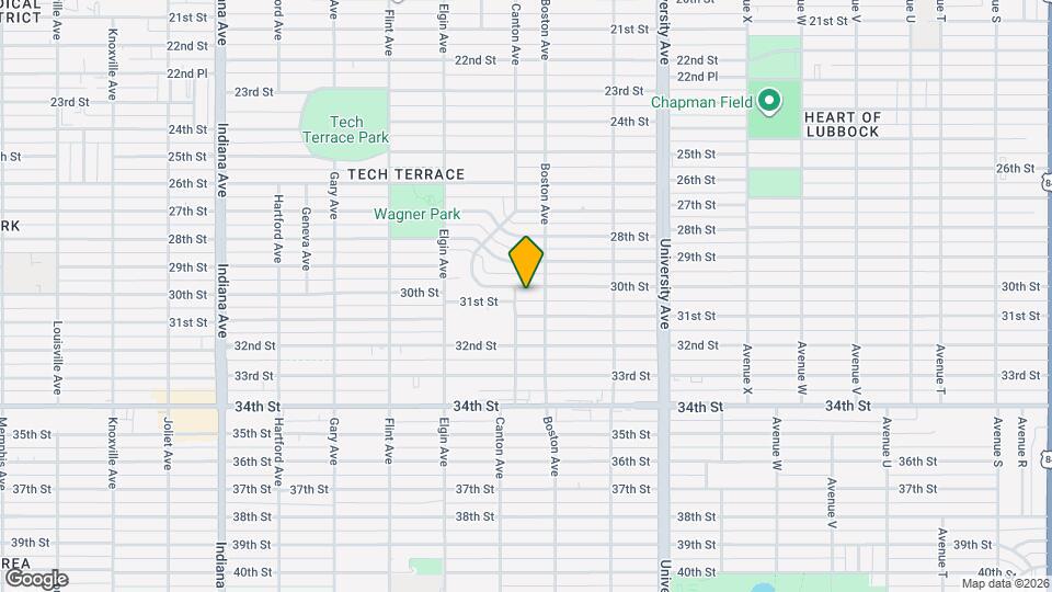 2707 30th St Map and Location Details