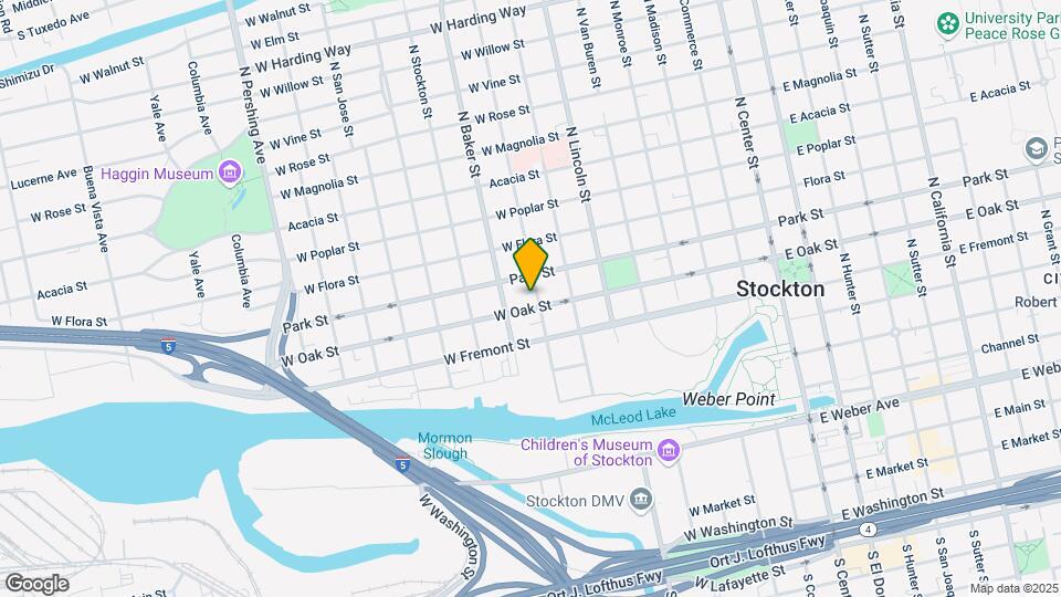 611 N Edison St Mapa y Detalles de la Ubicación
