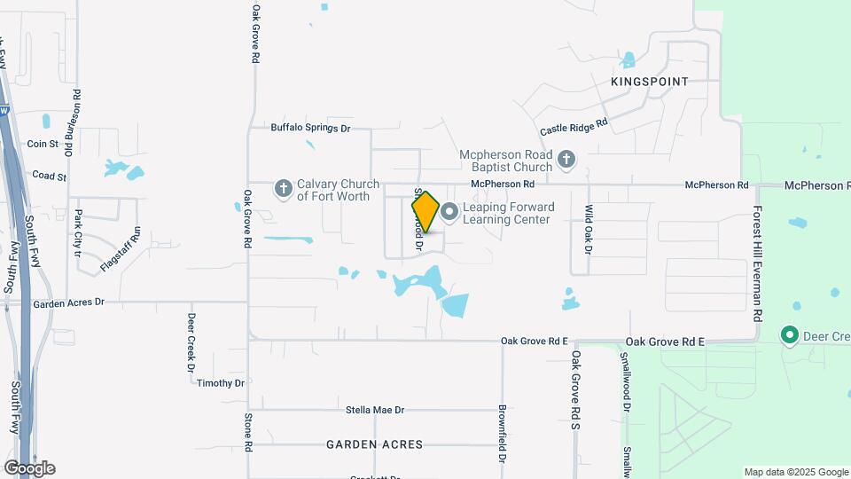 1104 Driftwood Ln Map and Location Details