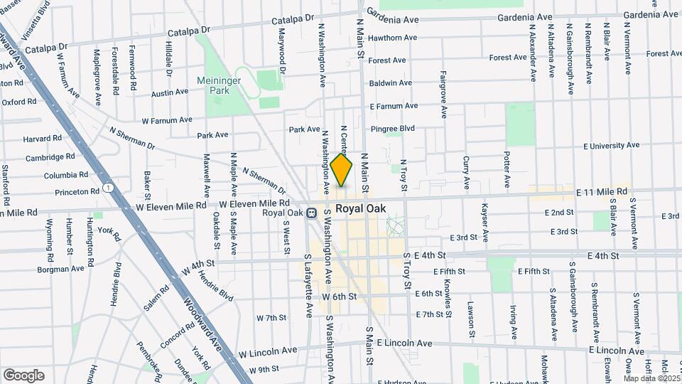 113 N Center St Map and Location Details