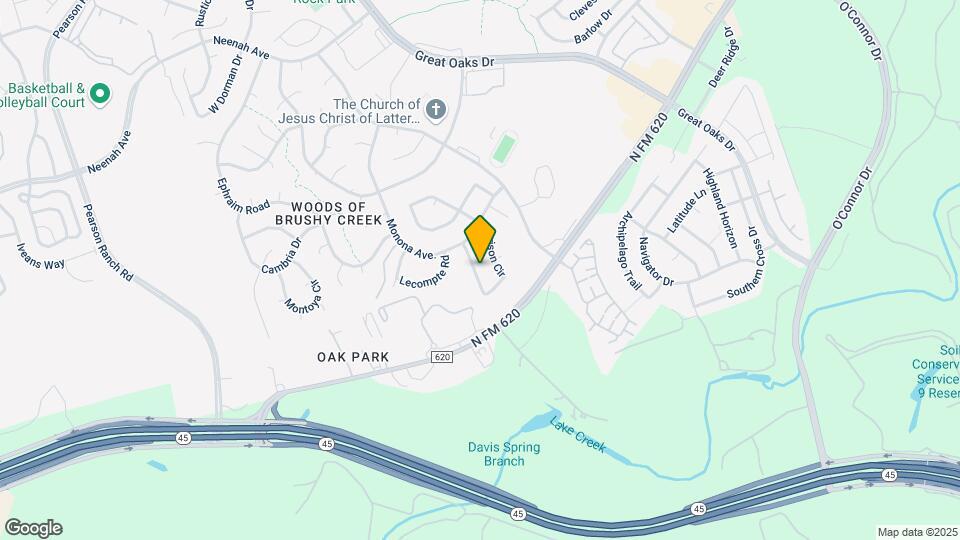 15848 Garrison Cir Map and Location Details