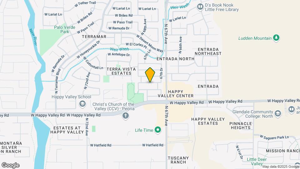 6771 W Bronco Trail Mapa y Detalles de la Ubicación