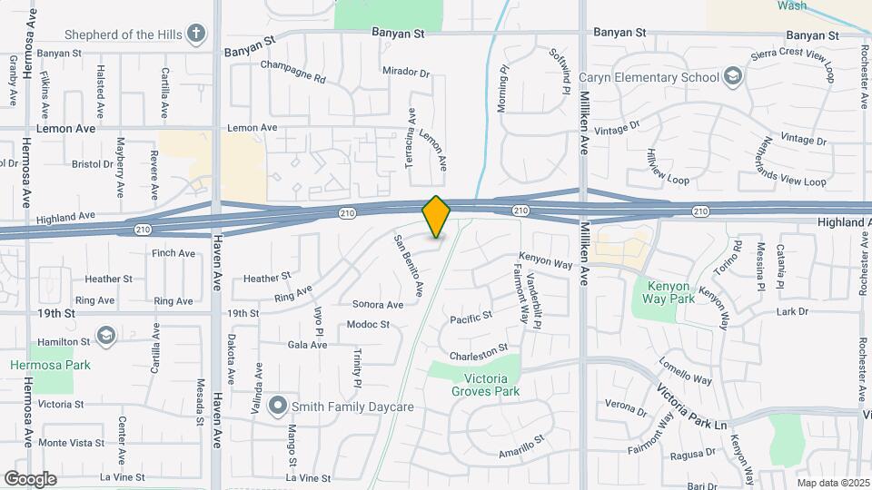 10980 Santa Barbara Pl Mapa y Detalles de la Ubicación