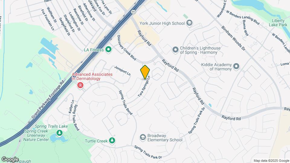 2454 Colonial Springs Ln Map and Location Details