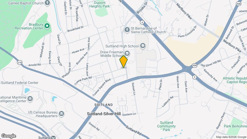 4881 Towne Park Rd Map and Location Details