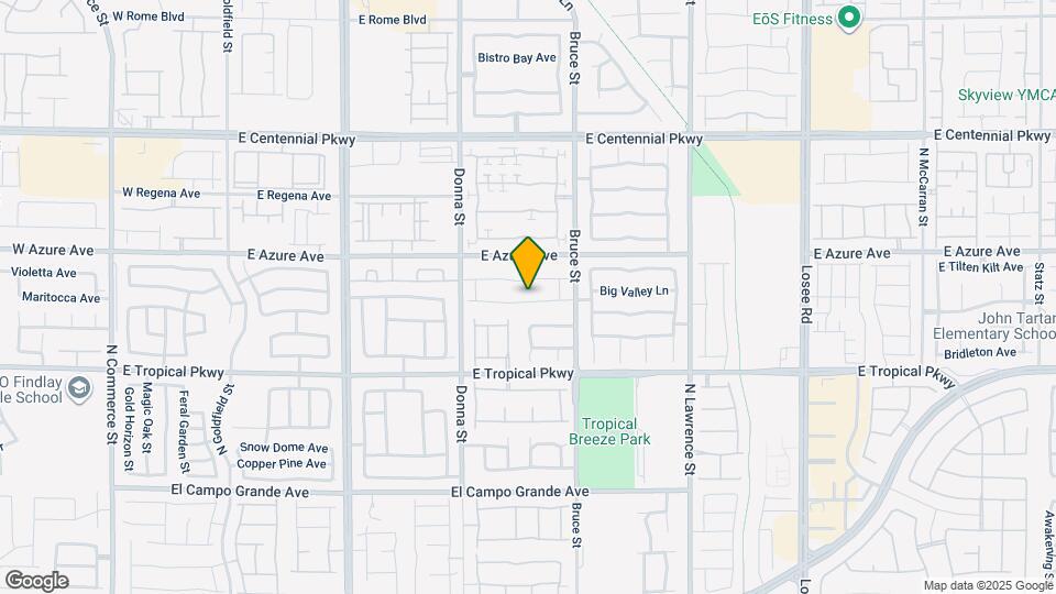 1112 Nevada Blaze Ave Map and Location Details