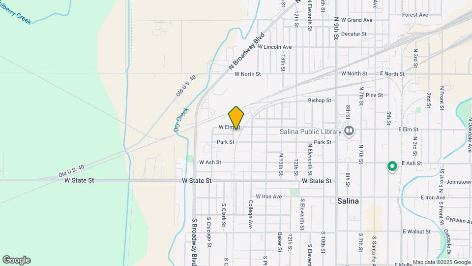 240 N W Pl Map and Location Details