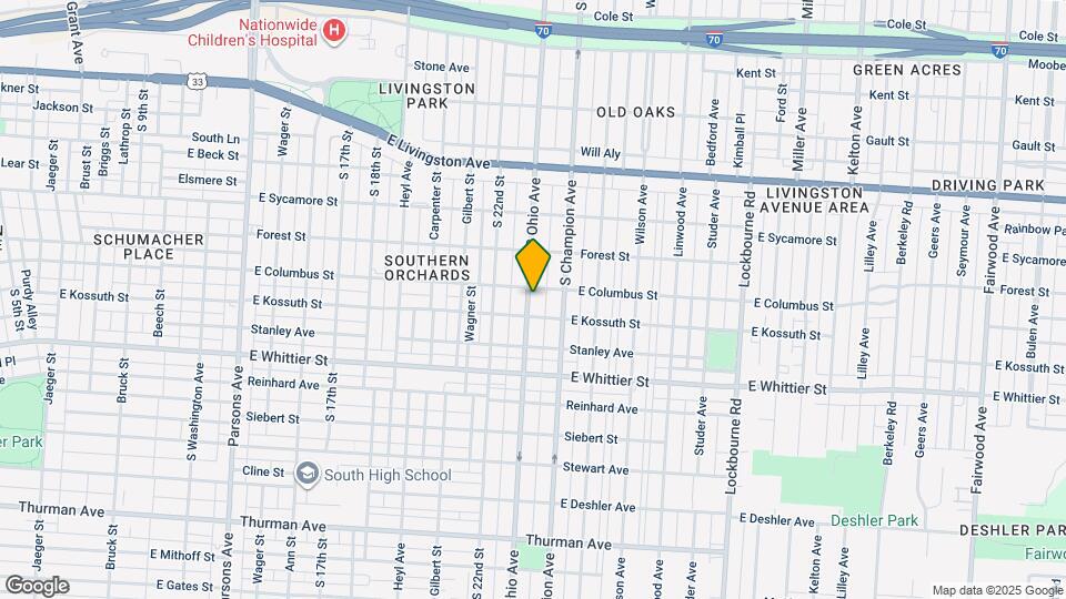 944 S Ohio Ave Map and Location Details