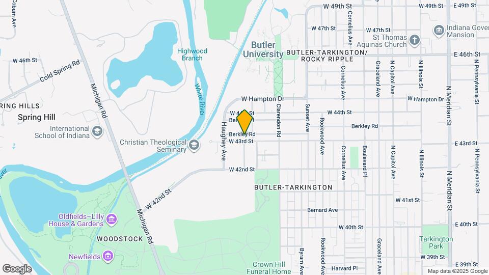 818 W 43rd St Map and Location Details