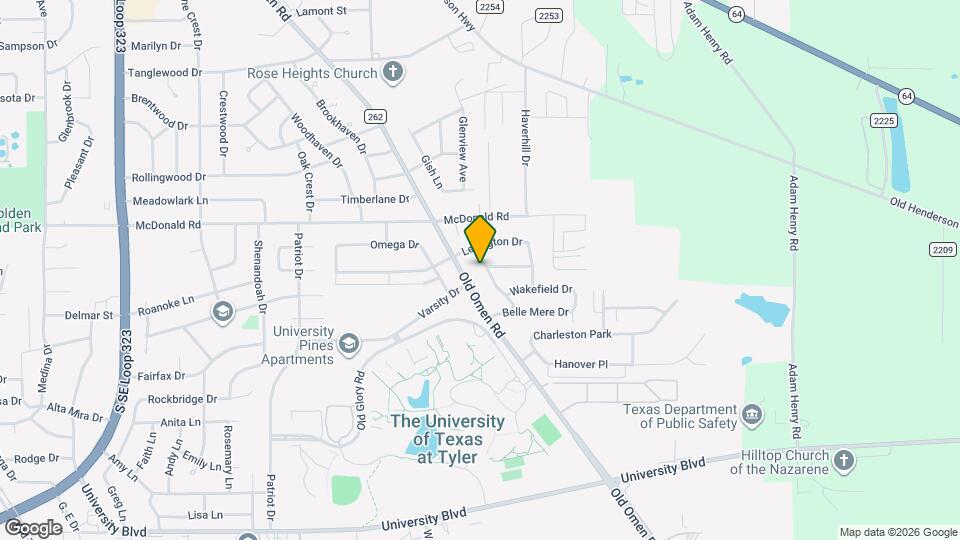 2607 Chelsea Dr Map and Location Details