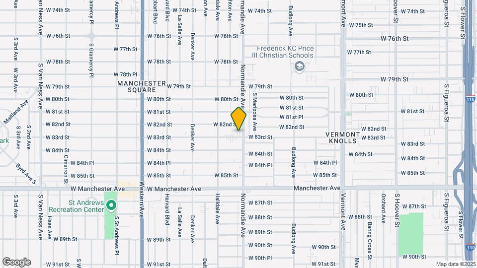 1407 W 83rd St Map and Location Details