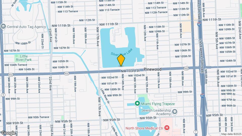 New Castle Lake - Waterfront Apartments Map and Location Details
