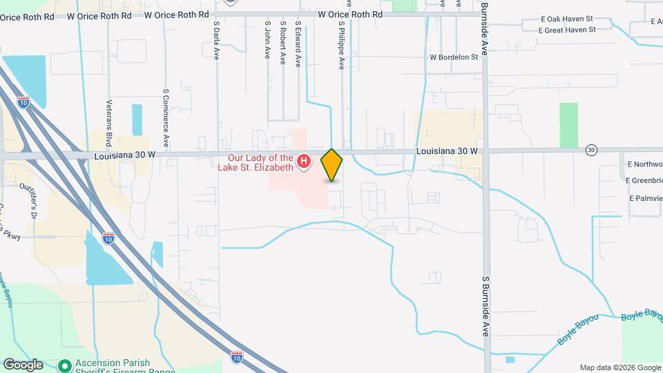 920 W Tony St Map and Location Details