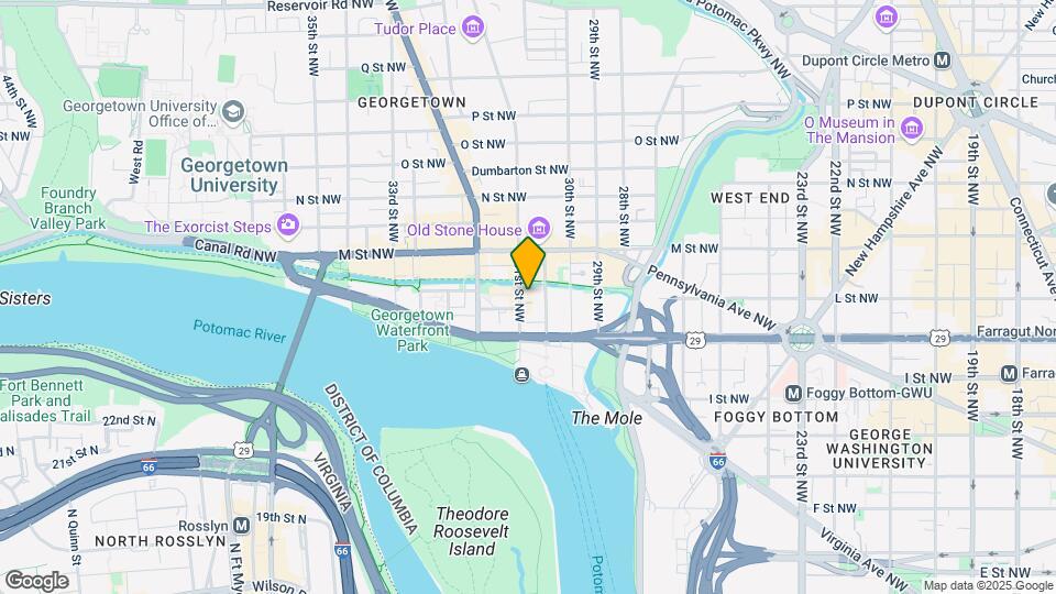 1045 31st St NW Map and Location Details