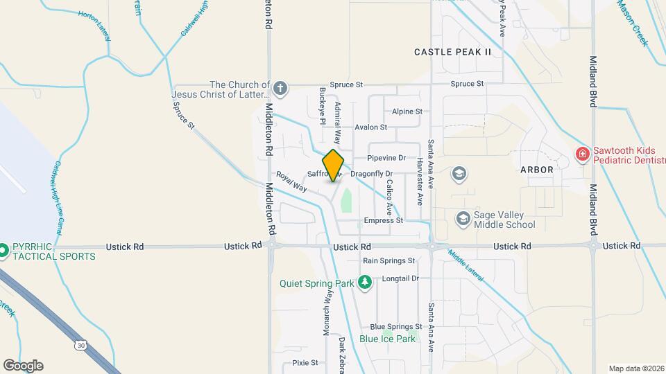 10792 Dragonfly Dr Map and Location Details