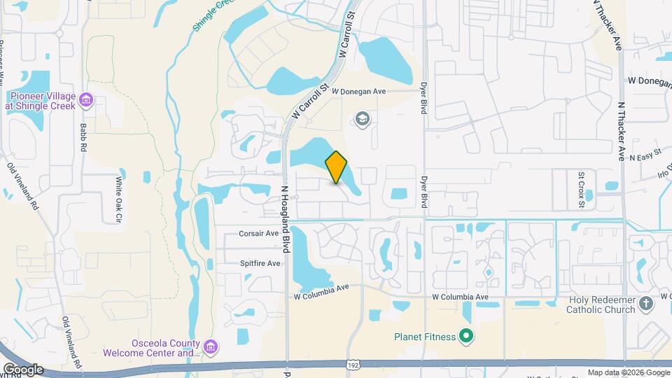 4014 Santa Maria Dr Map and Location Details