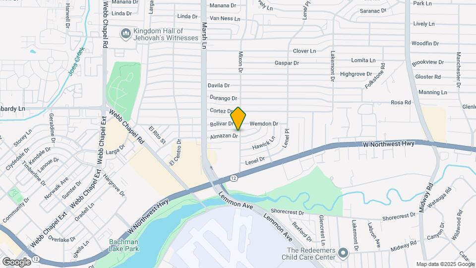 3771 Almazan Dr Map and Location Details