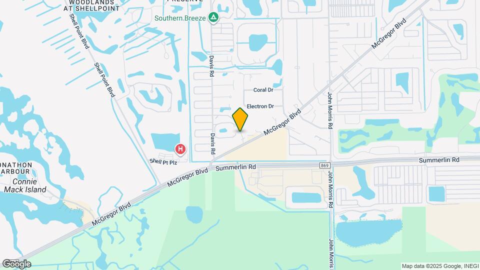 16840 Sanibel Sunset Ct Mapa y Detalles de la Ubicación