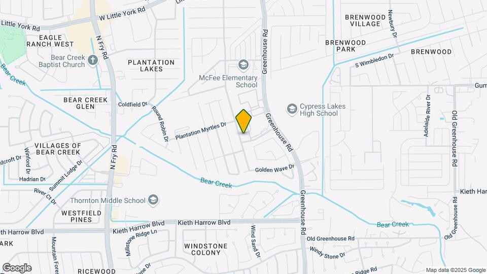 5534 Plantation Forest Dr Map and Location Details