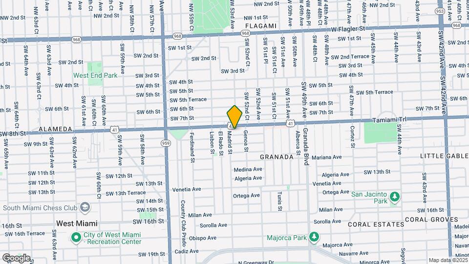 1261 San Miguel Ave Map and Location Details