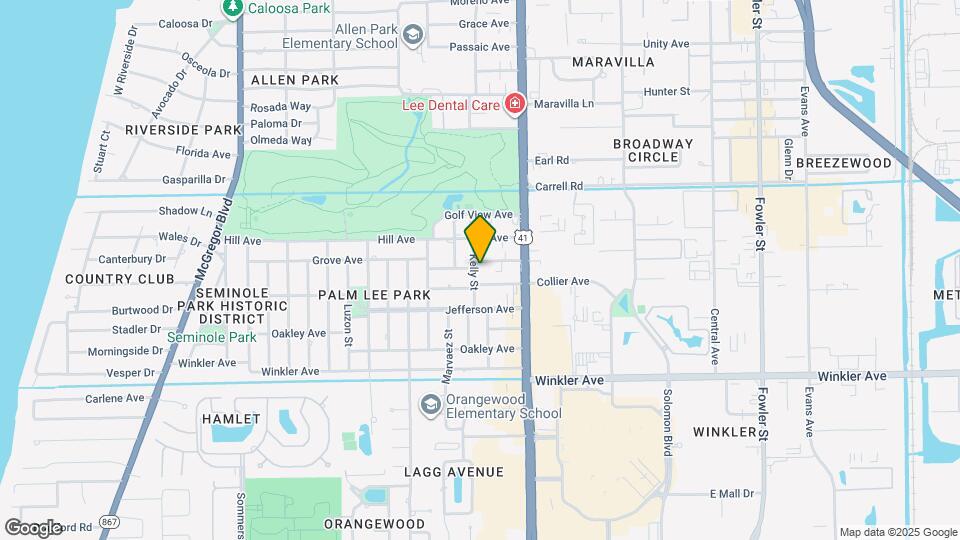 3711 Kelly St Map and Location Details